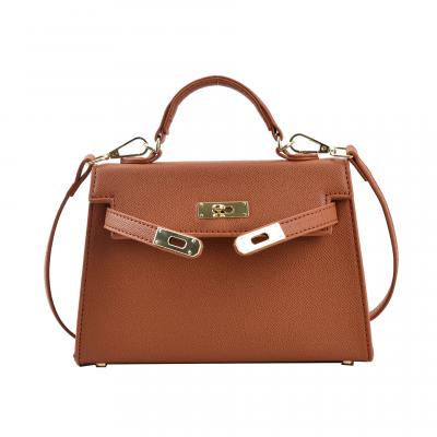 Versatile classic fashion texture lock small handbag