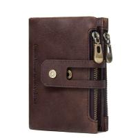 Retro Zero Leather Wallet for Men