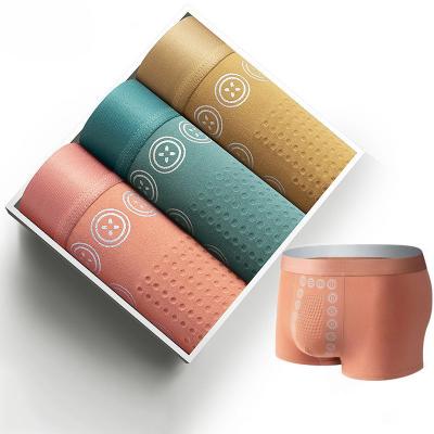 3 pcs Men's Magnetic Therapy Massage Breathable Underwear